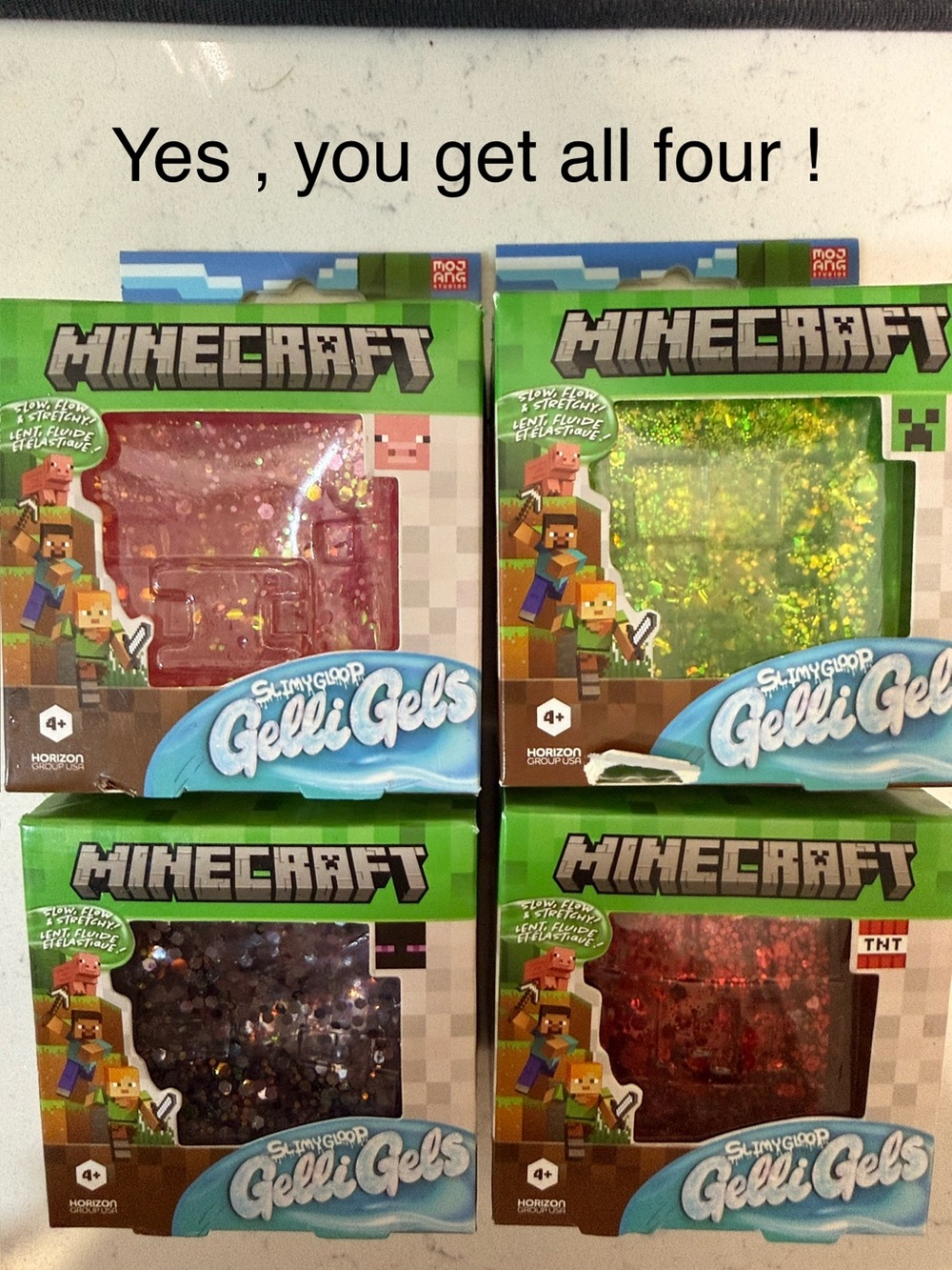 Brand New Minecraft Cube Squishies